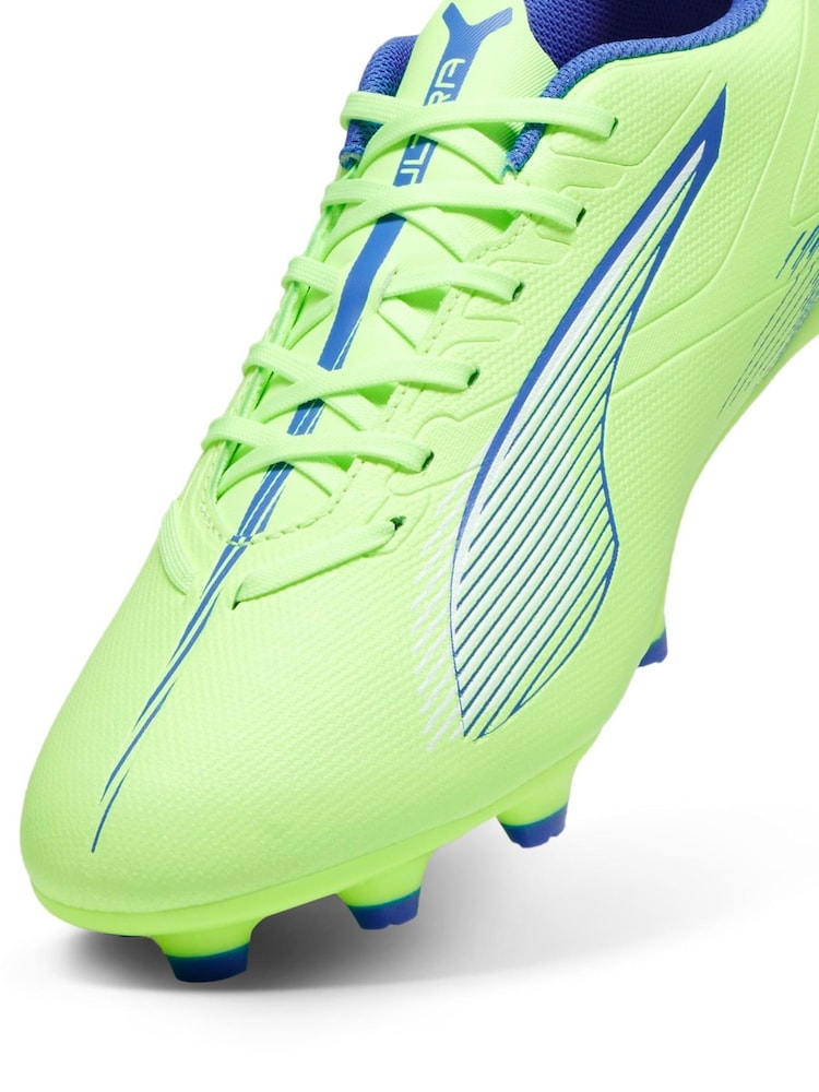 Puma Green Adults Ultra 5 Play Firm Ground Football Boots - Image 5 of 5