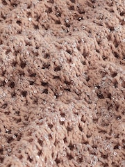 Blush Pink Knitted Sequin Tank - Image 6 of 6