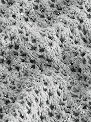 Grey Knitted Sequin Tank - Image 7 of 7