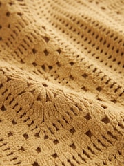 Ochre Yellow Crochet Tank - Image 7 of 7