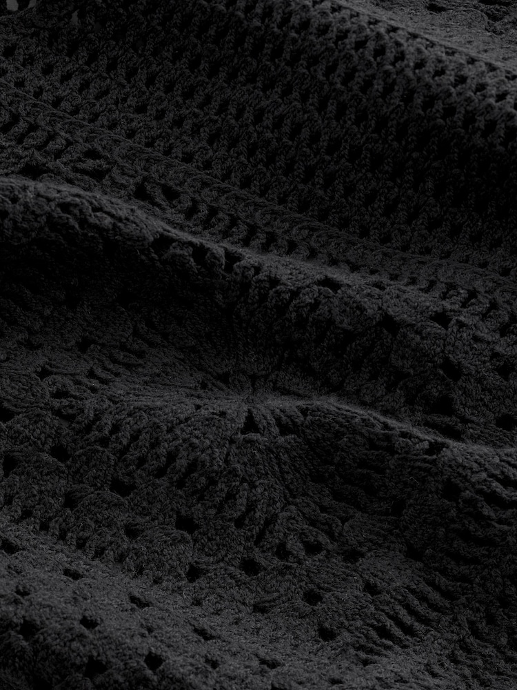 Black Crochet Tank - Image 6 of 6