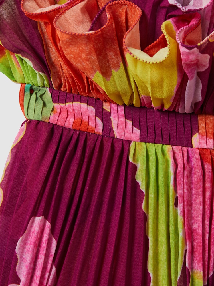 Amur Pleated Strapless Mini Dress - Image 6 of 6