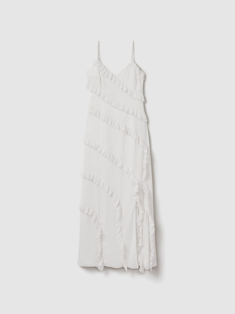 Amur Ruffle Maxi Dress - Image 2 of 6
