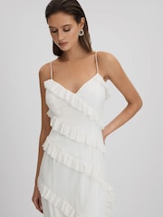 Amur Ruffle Maxi Dress - Image 3 of 6