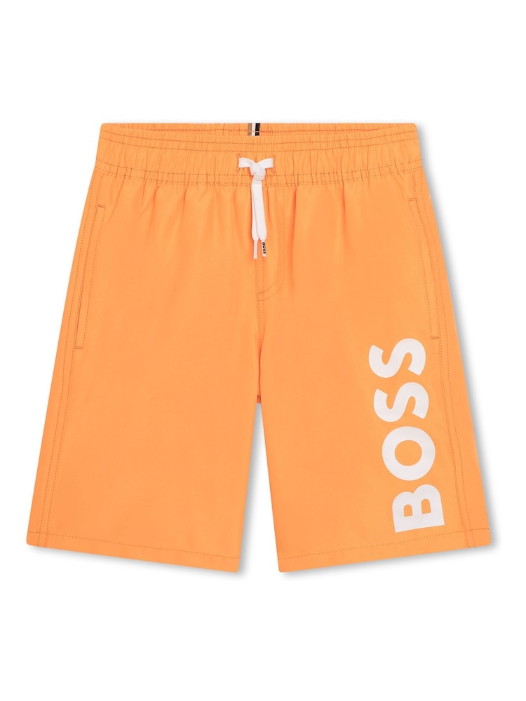 BOSS Orange Logo Swim Shorts - Image 2 of 4