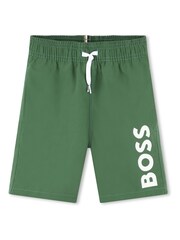 BOSS Green Logo Swim Shorts - Image 1 of 2