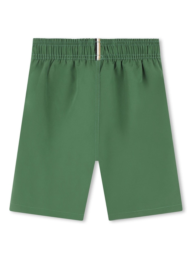 BOSS Green Logo Swim Shorts - Image 2 of 2 BOSS Green Logo Swim Shorts - Image 2 of 2