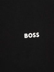 črna - BOSS s kratkimi rokavi in logotipom - Slika 3 iz 3