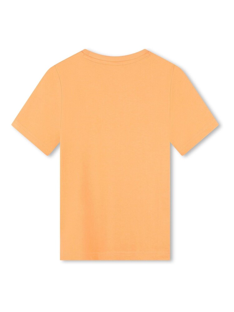 Oranžna - Majica s krakimi rokavi in logotipom BOSS - Slika 2 iz 2 Oranžna - Majica s krakimi rokavi in logotipom BOSS - Slika 2 iz 2