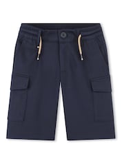 BOSS Blue Utility Cargo Pocket Shorts - Image 1 of 2