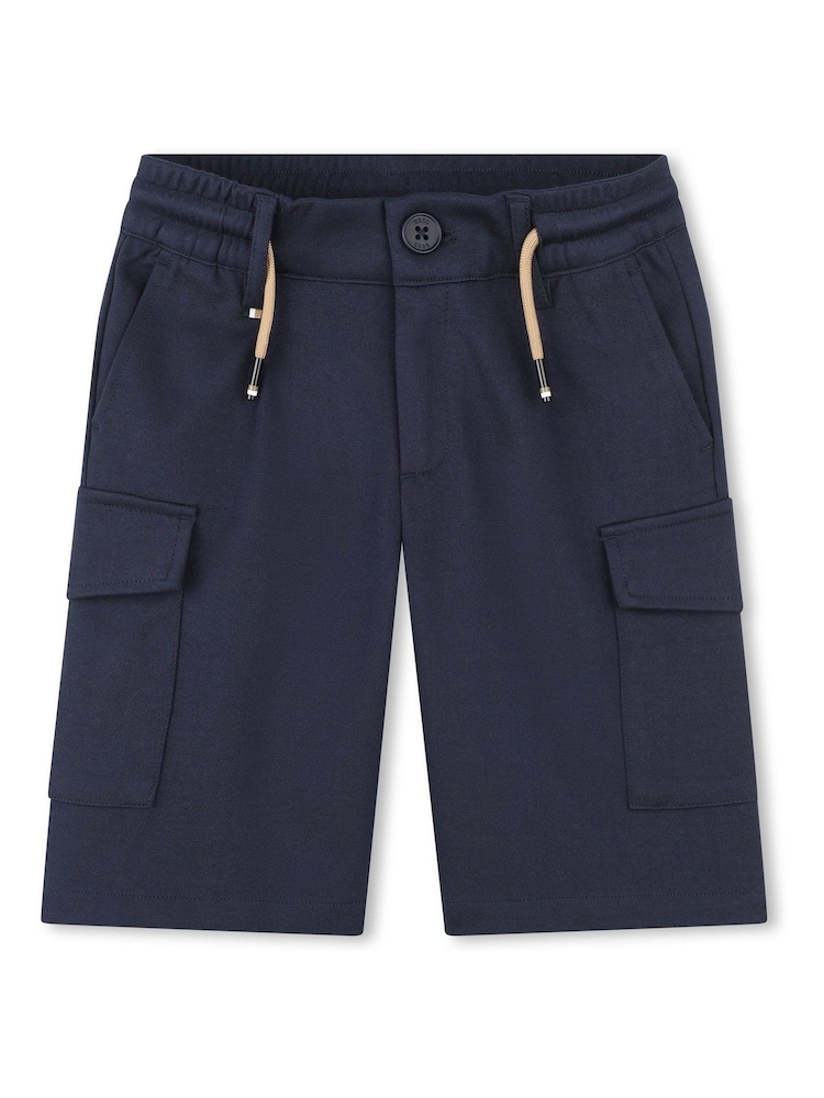 BOSS Blue Utility Cargo Pocket Shorts - Image 1 of 2