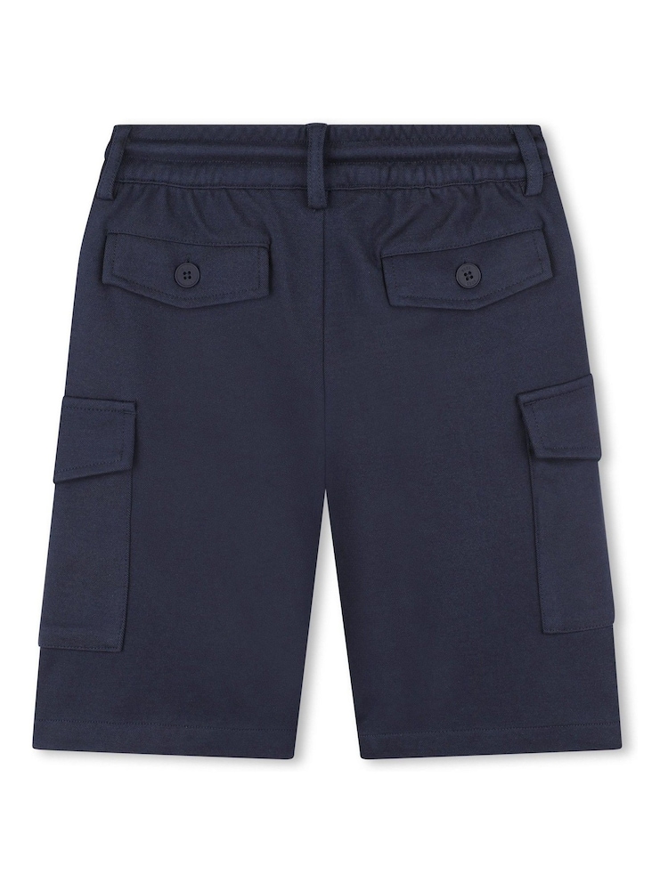 BOSS Blue Utility Cargo Pocket Shorts - Image 2 of 2