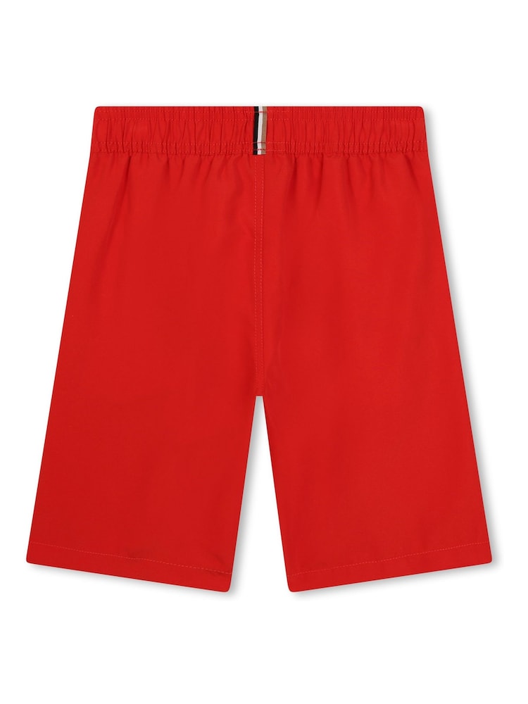 BOSS Red Logo Swim Shorts - Image 2 of 3 BOSS Red Logo Swim Shorts - Image 2 of 3