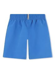 BOSS Blue Logo Swim Shorts - Image 2 of 2