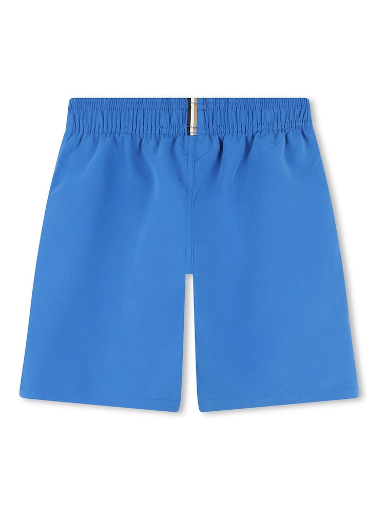 BOSS Blue Logo Swim Shorts - Image 2 of 2 BOSS Blue Logo Swim Shorts - Image 2 of 2