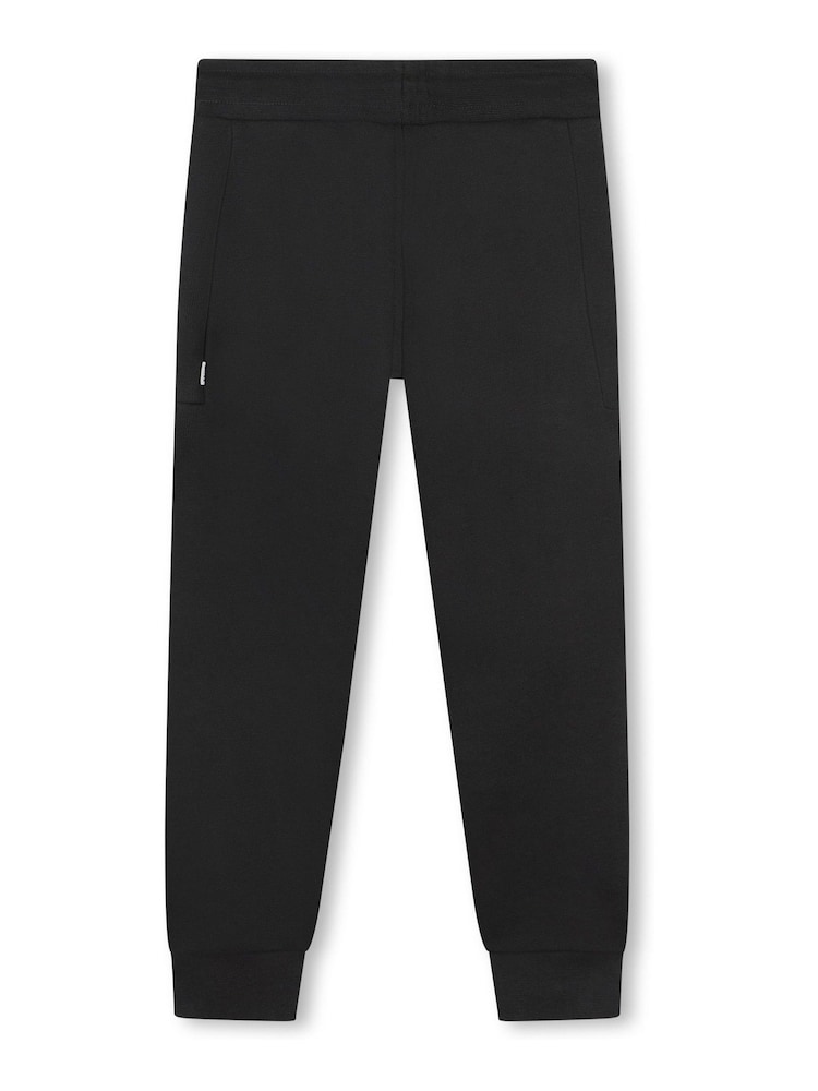 BOSS Black Chest Logo Hooded Tracksuit - Image 5 of 5