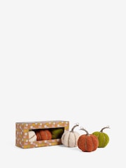Set of 3 Multi Borg Pumpkin Ornaments - Image 3 of 5