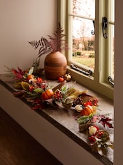 Orange Autumn Pumpkin Garland - Image 1 of 4