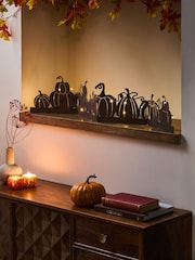 Brown Pumpkin Patch Lit Garland - Image 1 of 3