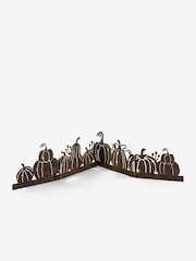 Brown Pumpkin Patch Lit Garland - Image 3 of 3