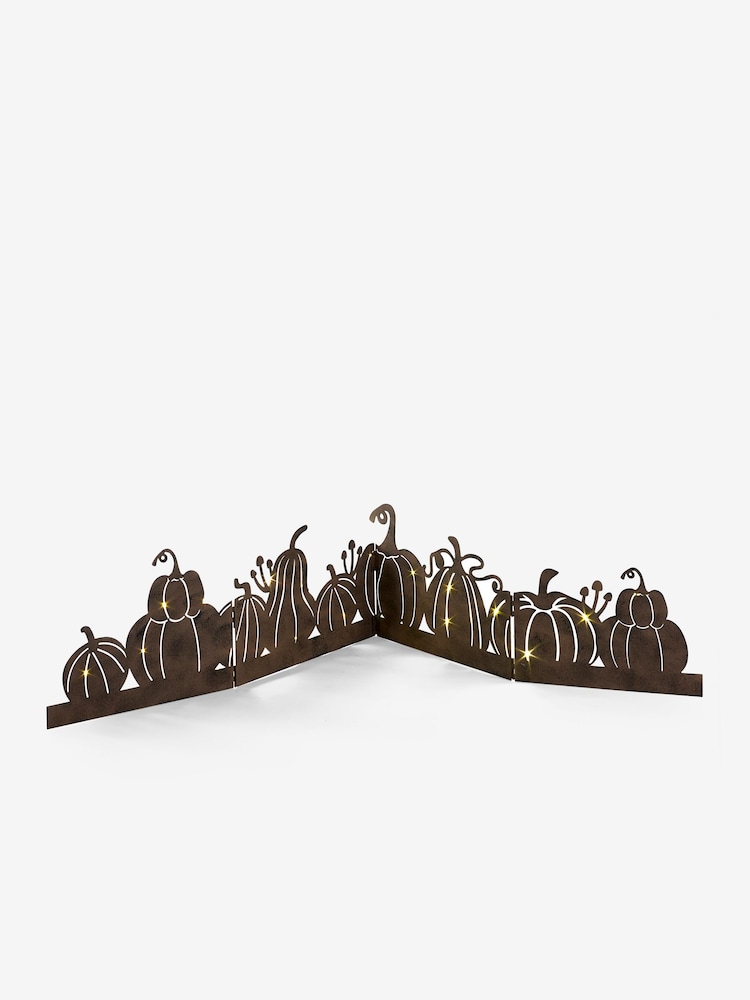 Brown Pumpkin Patch Lit Garland - Image 3 of 3
