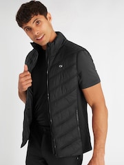 Calvin Klein Golf Frontera Hybrid Black Gilet - Image 1 of 8