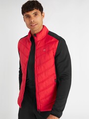 Calvin Klein Golf Red Frontera Hybrid Jacket - Image 1 of 8