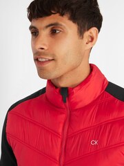 Calvin Klein Golf Red Frontera Hybrid Jacket - Image 3 of 8