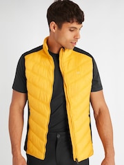 Calvin Klein Golf Yellow Frontera Hybrid Gilet - Image 1 of 8