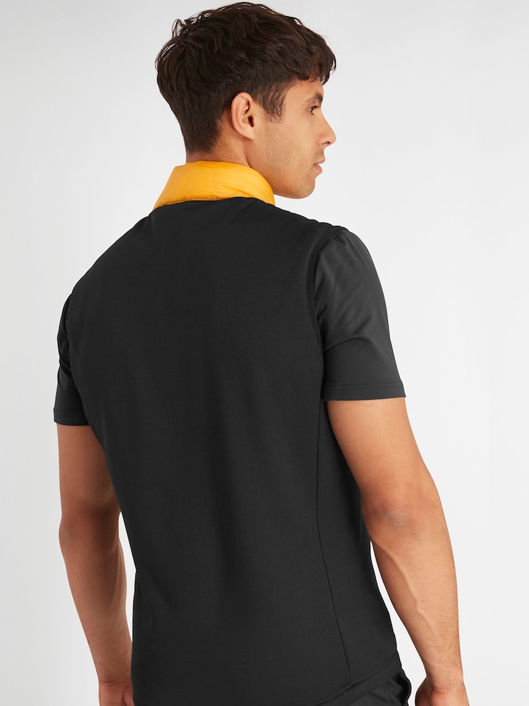 Calvin Klein Golf Yellow Frontera Hybrid Gilet - Image 2 of 8