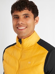 Calvin Klein Golf Yellow Frontera Hybrid Gilet - Image 3 of 8