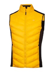Calvin Klein Golf Yellow Frontera Hybrid Gilet - Image 4 of 8