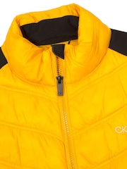 Calvin Klein Golf Yellow Frontera Hybrid Gilet - Image 6 of 8
