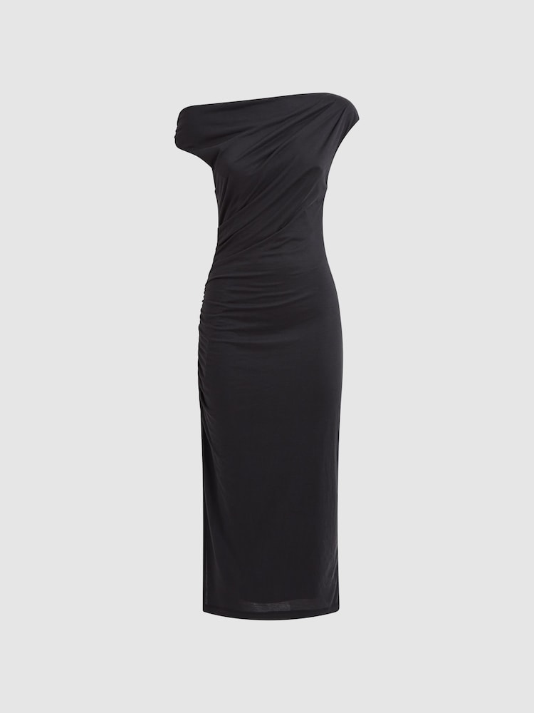 Vestido ajustado y fruncido a media pierna Fern de Reiss - Imagen 2 de 4 Vestido ajustado y fruncido a media pierna Fern de Reiss - Imagen 2 de 4