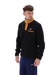 Fila Black Oliver 1/2 Zip Up Polar Fleece - Image 3 of 6
