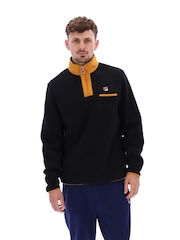 Fila Black Oliver 1/2 Zip Up Polar Fleece - Image 4 of 6