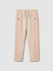 Reiss Ivy joggingbroek van katoenmix met toelopende pijpen - Image 2 of 7