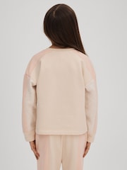 Sudadera de mezcla de algodón con lentejuelas Ivy de Reiss - Imagen 5 de 6