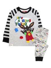 Vanilla Underground Grey Bing Kids Pokemon Long Leg Pyjamas Set - Image 1 of 5
