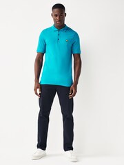 Lyle & Scott Leisure Blue Classic Polo Shirt - Image 2 of 8