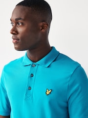 Lyle & Scott Leisure Blue Classic Polo Shirt - Image 4 of 8
