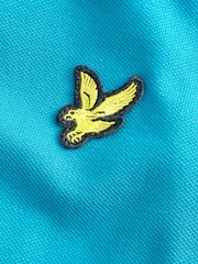Lyle & Scott Leisure Blue Classic Polo Shirt - Image 7 of 8