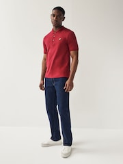 Lyle & Scott Rich Pink Classic Polo Shirt - Image 2 of 7