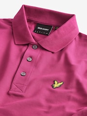 Lyle & Scott Rich Pink Classic Polo Shirt - Image 5 of 7