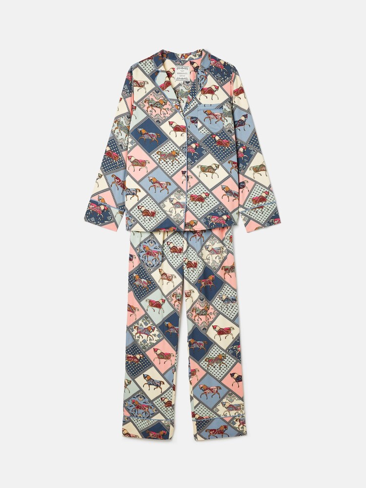 Joules Alma Multi Pyjama Set - Image 7 of 7