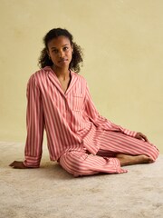 Joules Alma Pink Pyjama Set - Image 4 of 7