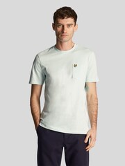 Lyle & Scott Mint Green Pocket T-Shirt - Image 2 of 4