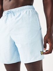 Lyle & Scott Light Blue Swim Shorts - Image 3 of 3