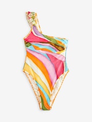 Never Fully Dressed One Shoulder Tummy Control Swimsuit - Bild 3 von 4