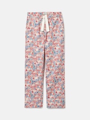 Joules Stella Cream Cotton Pyjama Bottoms - Image 6 of 6